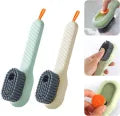 Multifunctional Fabric Brush with Soap Dispenser