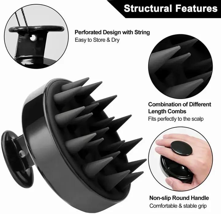 Soft Silicone Shampoo Brush