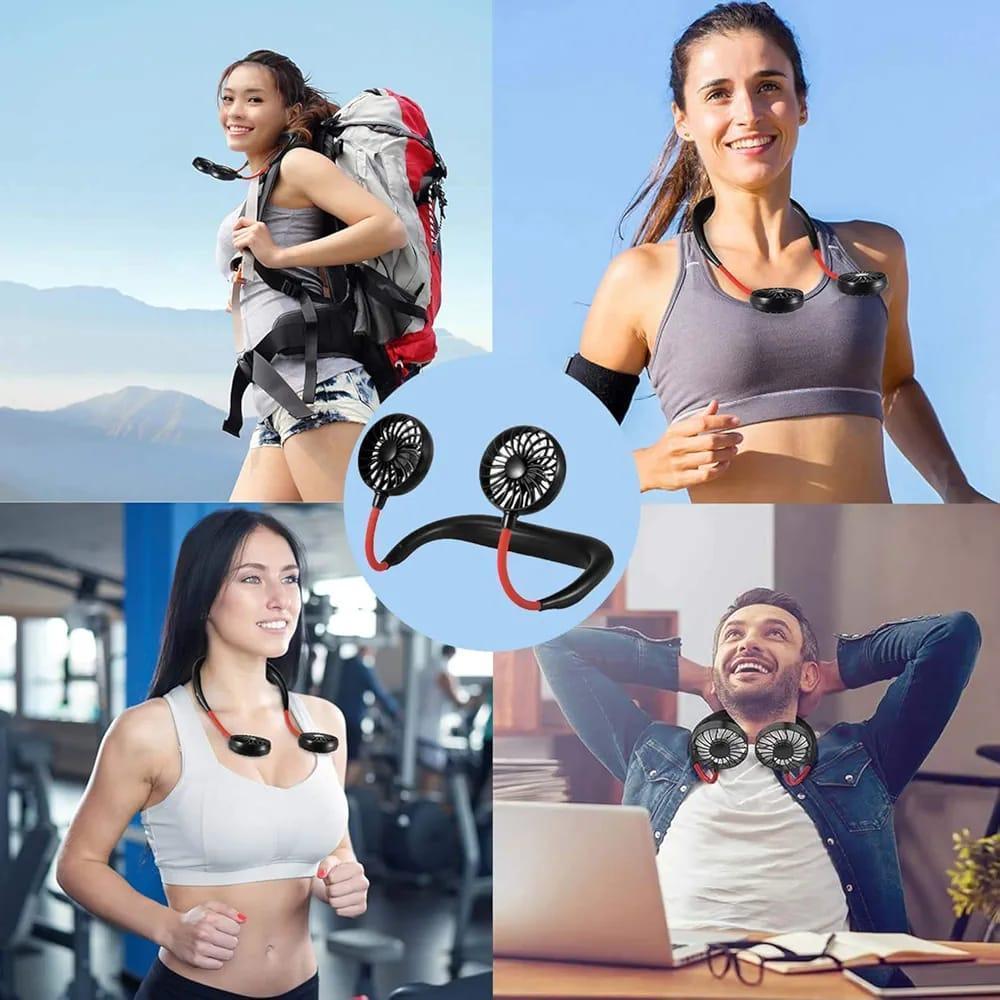 Portable Neck Fan for Hot Weather Cooling