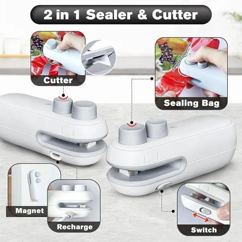 Portable 2 in 1 Bag Sealer