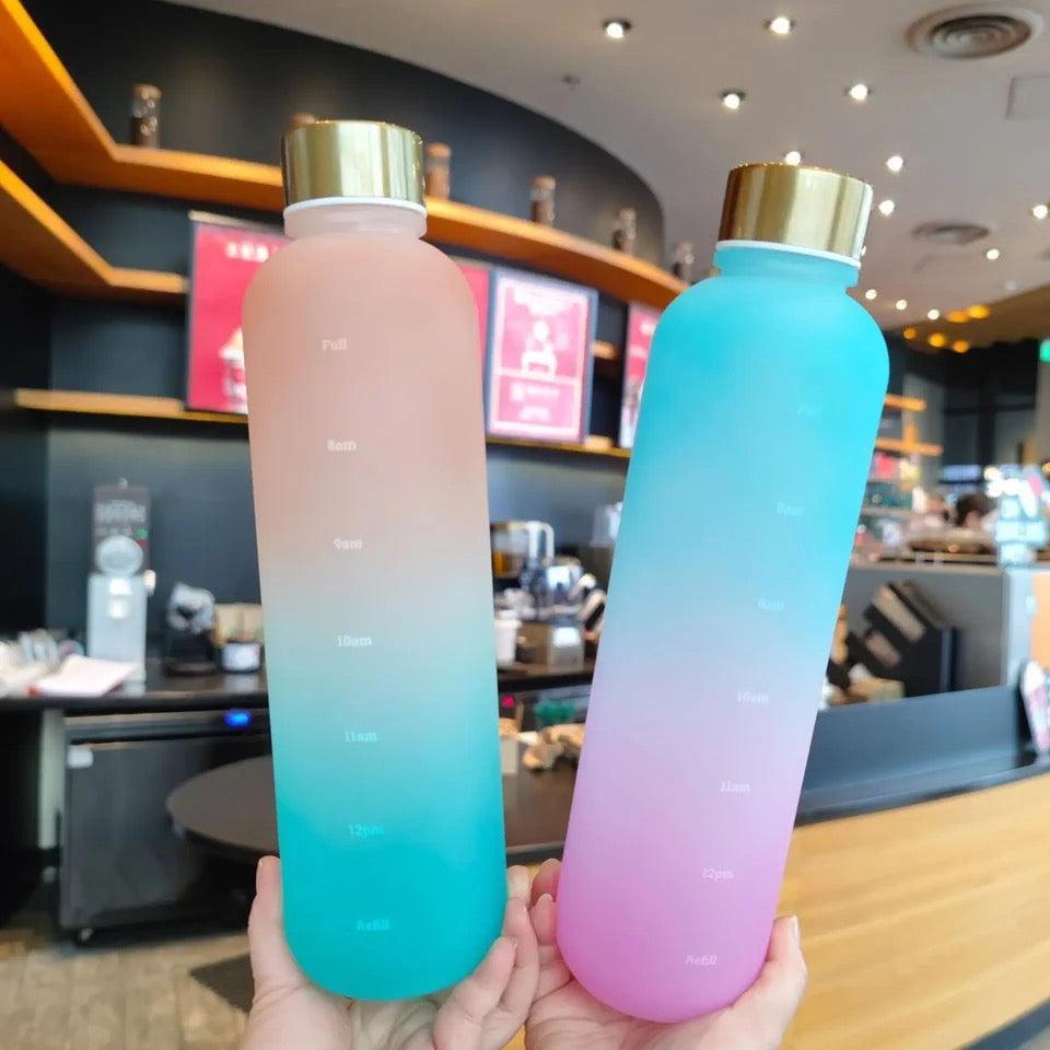 Multicolor 1000ml Insulated Water Bottles Set of 3