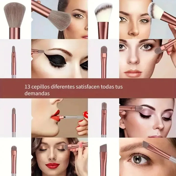13 Pcs Makeup Brush Set