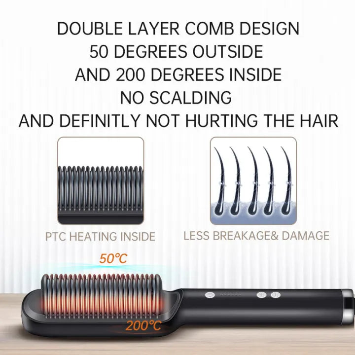 2 in 1 Electric Hair Straightener