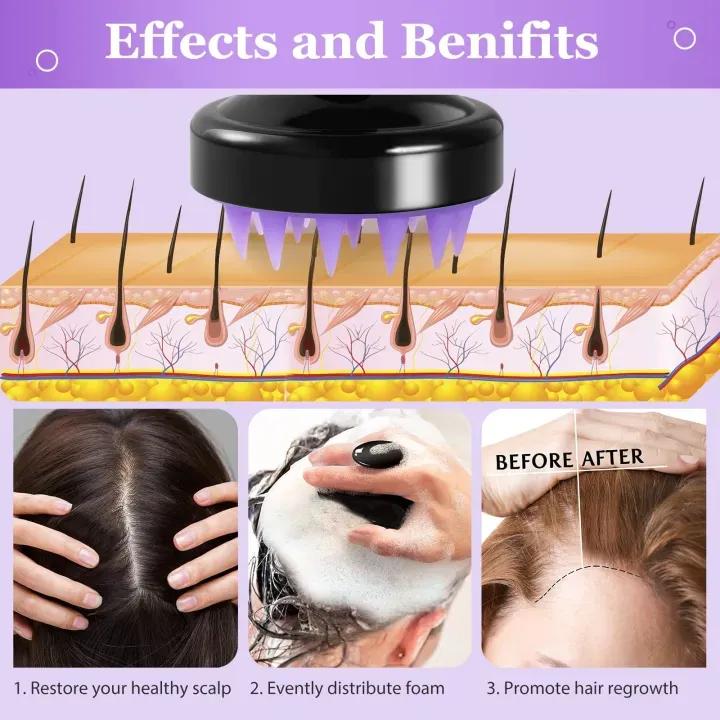 Soft Silicone Shampoo Brush
