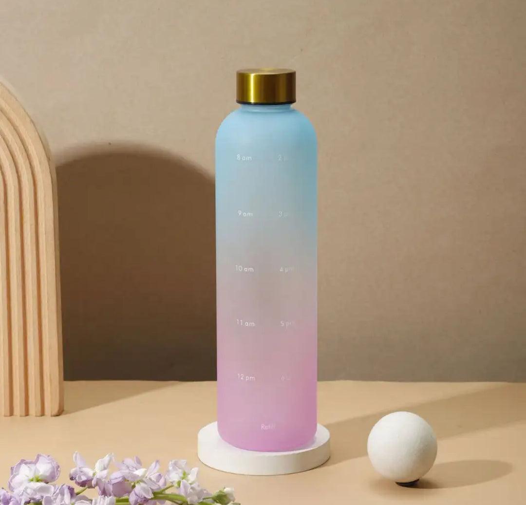 Multicolor 1000ml Insulated Water Bottles Set of 3