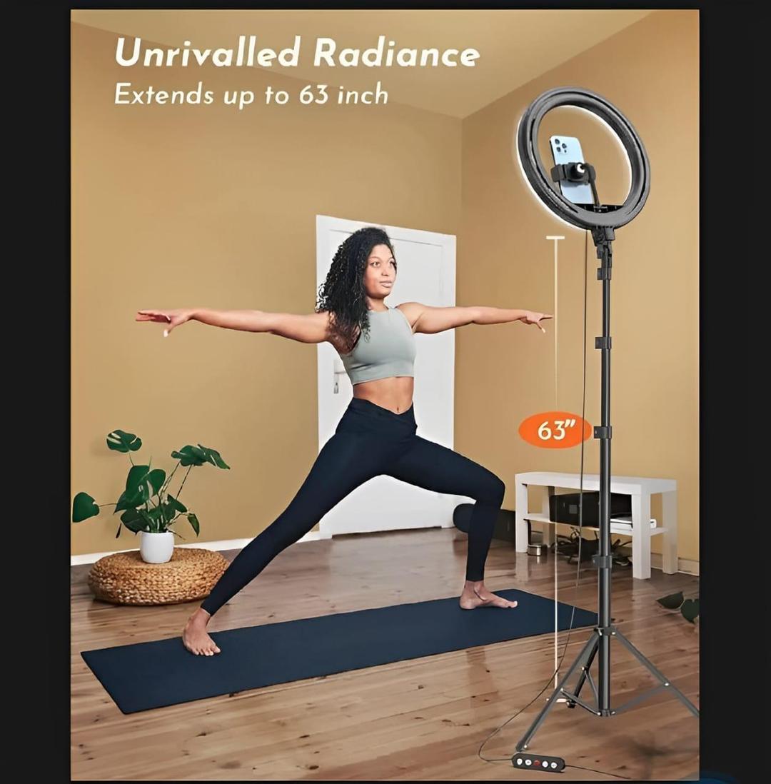 Ring Light With Phone Holder