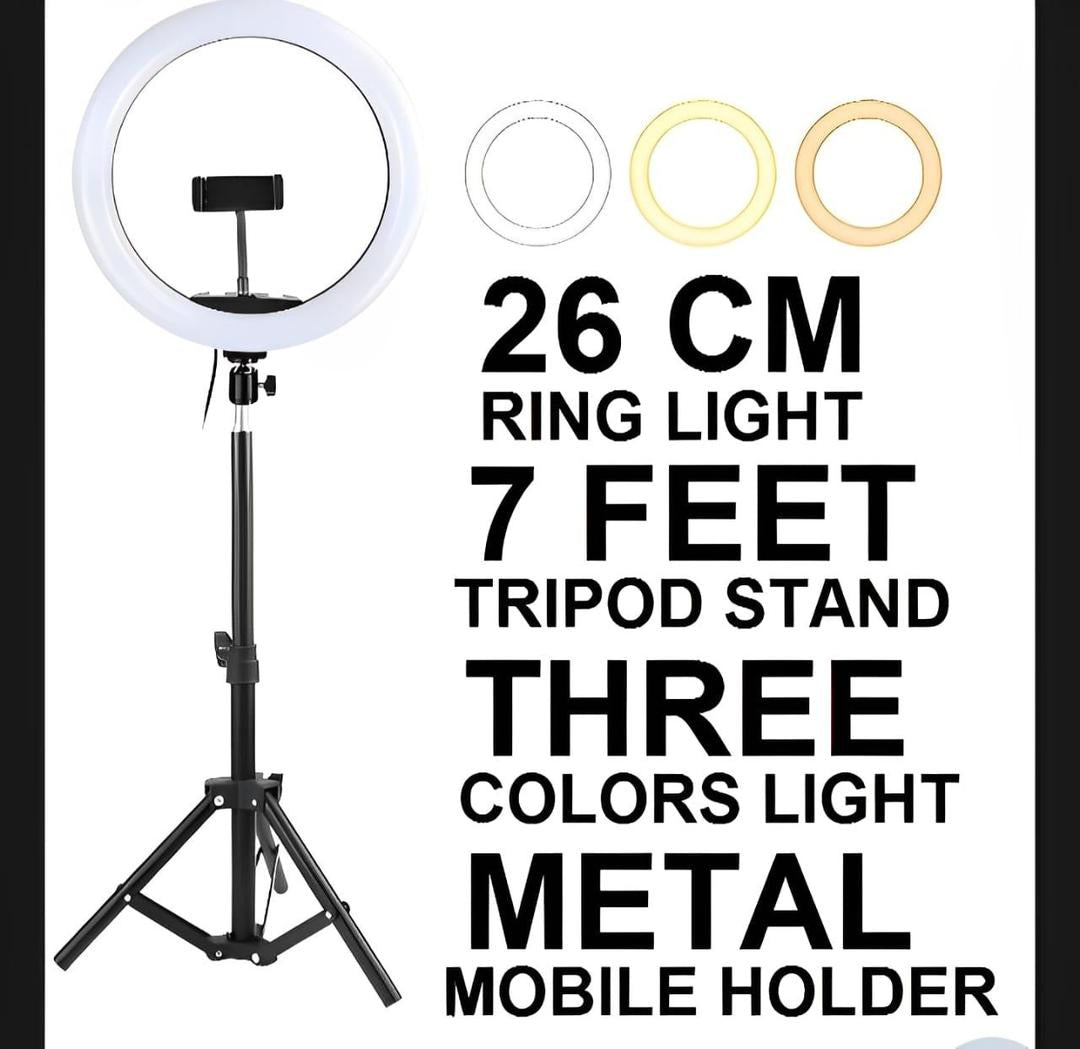 Ring Light With Phone Holder