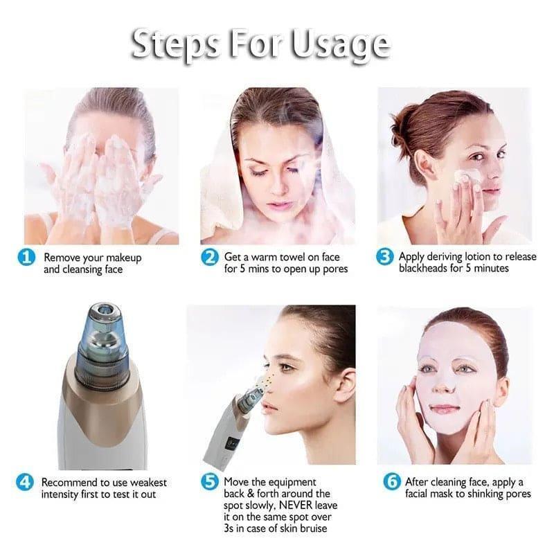 5 In 1 Black Head Remover Machine