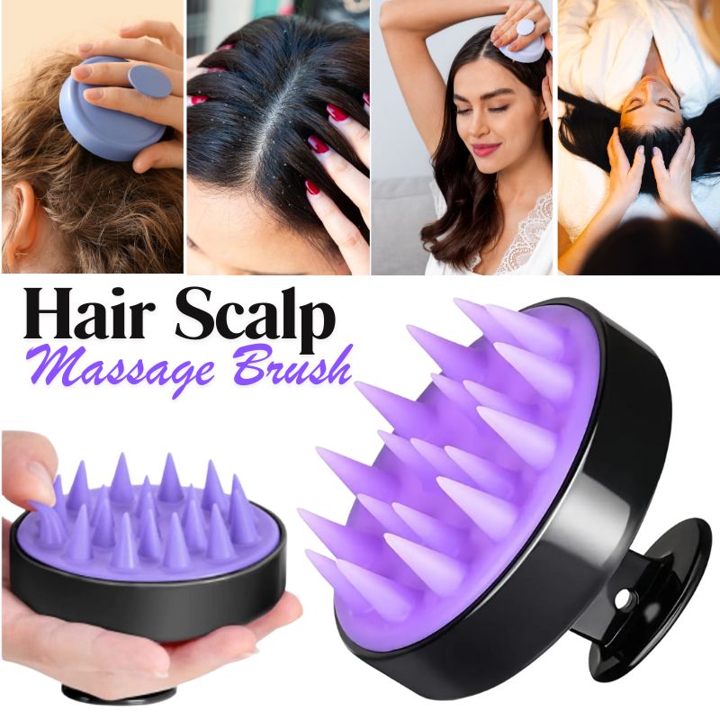 Soft Silicone Shampoo Brush