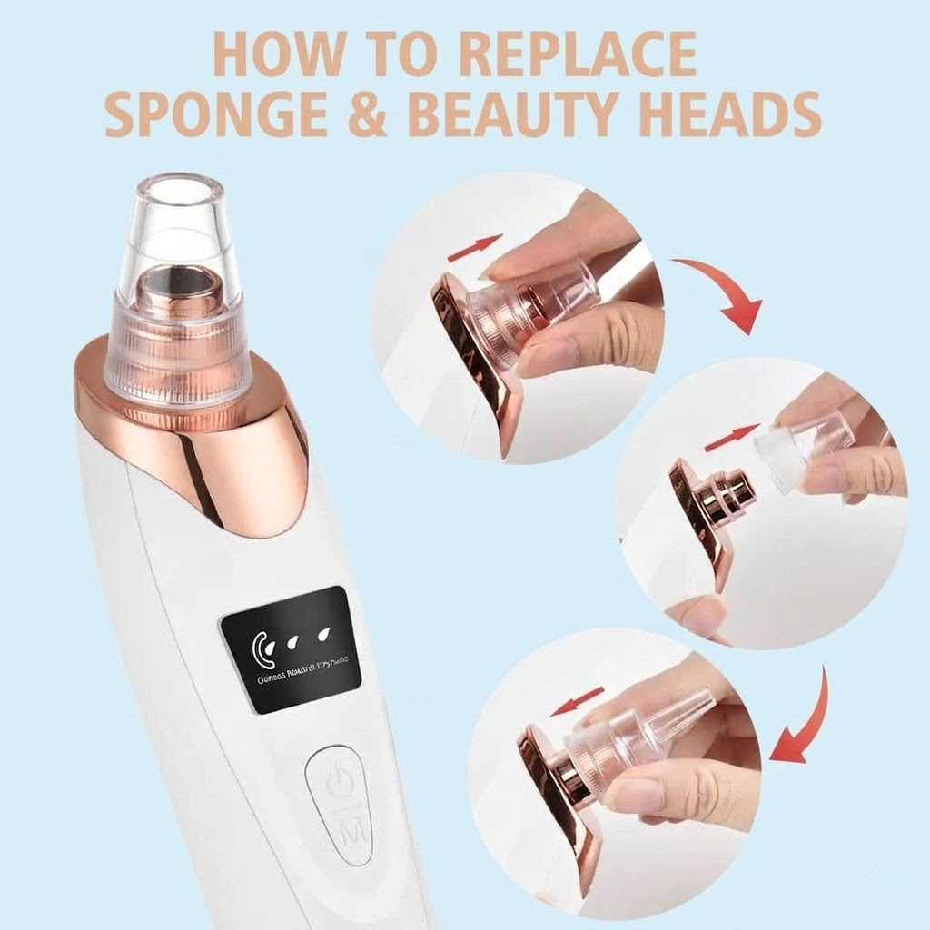 5 In 1 Black Head Remover Machine