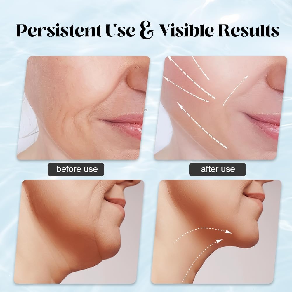 Rechargeable Neck & Face Massager with EMS Microcurrent