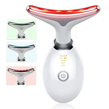 Rechargeable Neck & Face Massager with EMS Microcurrent
