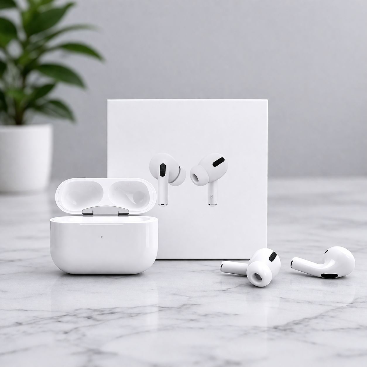 Airpods Pro 2nd GenerationBlack Edition & WhiteEdition
