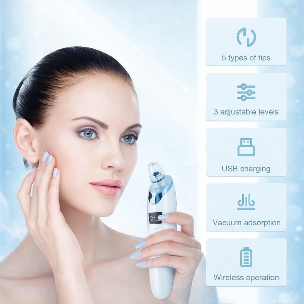 5 In 1 Black Head Remover Machine